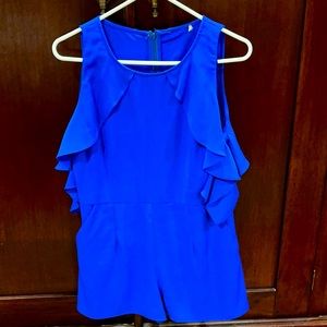 Boutique - Cobalt Blue Romper w/ pockets - Size Small